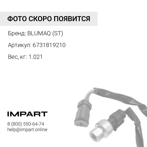 6731819210 ЭЛЕКТРОМАГН. BLUMAQ (ST)