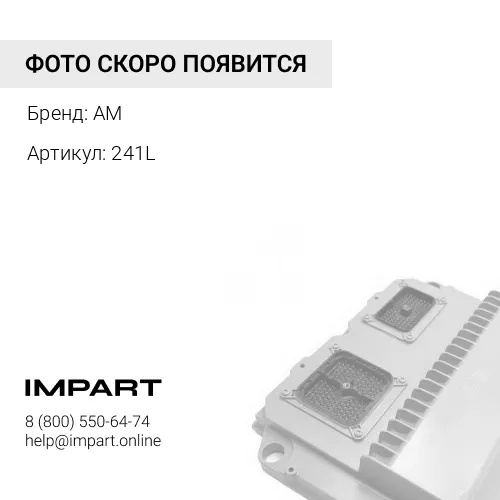 241L Фонарь габаритный (рог) передне-задний W49 L-левый, с боковым контурным фонарем, передний габар AM