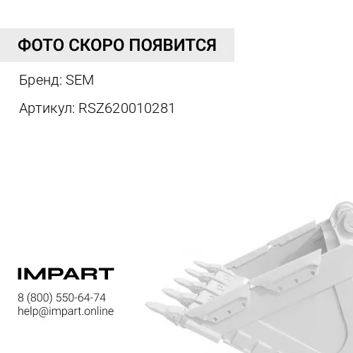 RSZ620010281 Ковшевой палец SEM