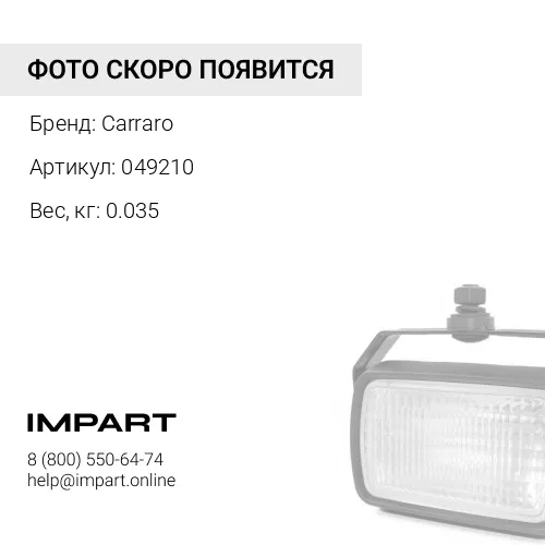 049210 Ремкомплект рулевого цилиндра Carraro