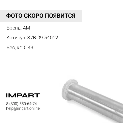 37B-09-54012 Втулка креп. погрузочной рукояти к раме 37B-09-54012 (Аналог (Komatsu)) AM