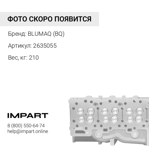2635055 ГБЦ В СБОРЕ