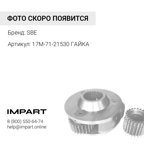 17M-71-21530SBE ГАЙКА SBE