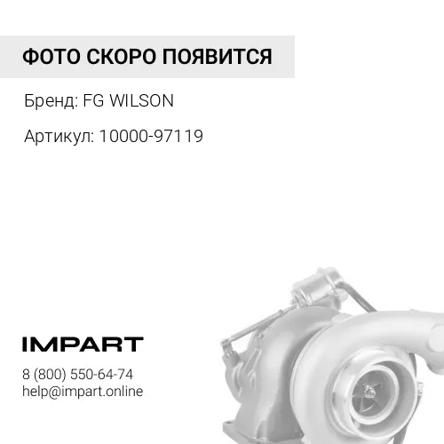 10000-97119 Турбокомпрессор 10000-97119 (10000-06394, 2674A423)