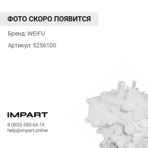 5256100 ТНВД Евро-2 Cummins 6LTAA8.9-C300 5256100 WEIFU