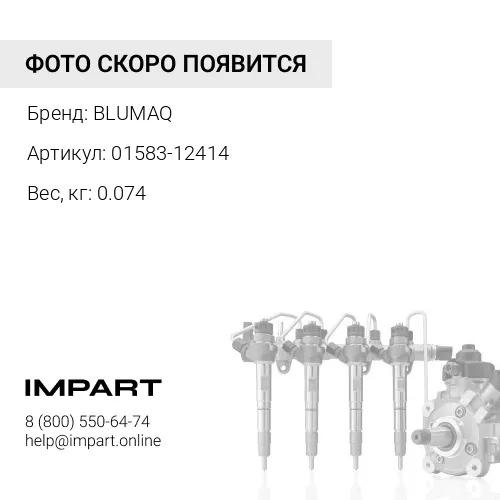 01583-12414 Шестигранная гайка BLUMAQ