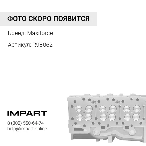 R98062 Клапан впускной STD R98062/TR98062 Maxiforce