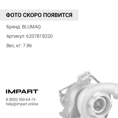 6207818220 Турбокомпрессор