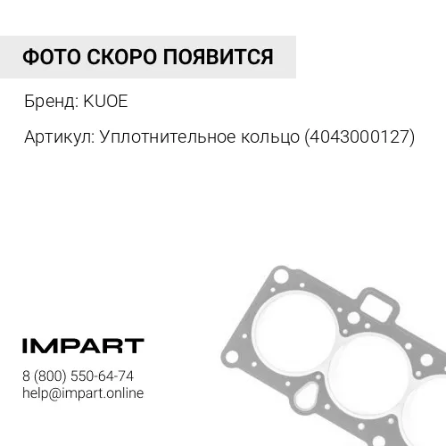 Уплотнительное кольцо 4043000127 KUOE