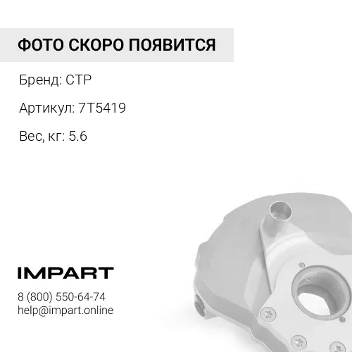 7T5419 Подушка малой тележки 7T5419