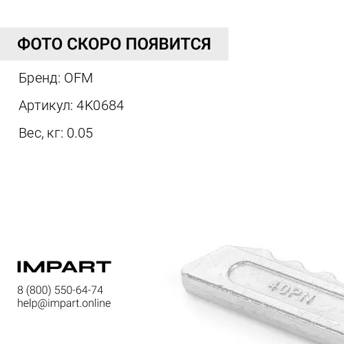 4K0684 Шайба