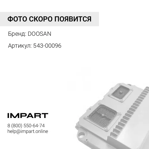 543-00096 Панель управления радиоприемником DOOSAN