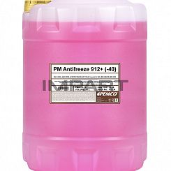 Антифриз PEMCO 912+ (-40) красный (10 литр) PEMCO