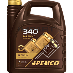 Масло моторное PEMCO 340 SAE 5W-40 (5литр) PEMCO