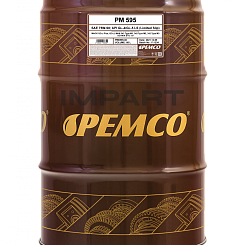 Масло трансмиссионное PEMCO 595 75W-90 GL-4/GL-5 LS (Limited Slip) (60 литр) PEMCO